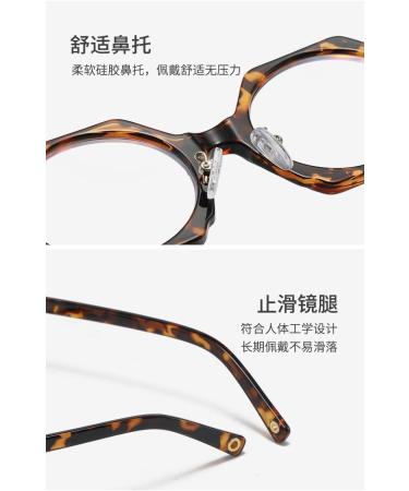 Buy SERONI TR90 Polygon Frame Blue Light Blocking Glasses for Men & Women - Anti UV Ray Computer & Reading Glasses - Stylish Tortoiseshell Design - 47mm - Buy Online on GoSupps.com