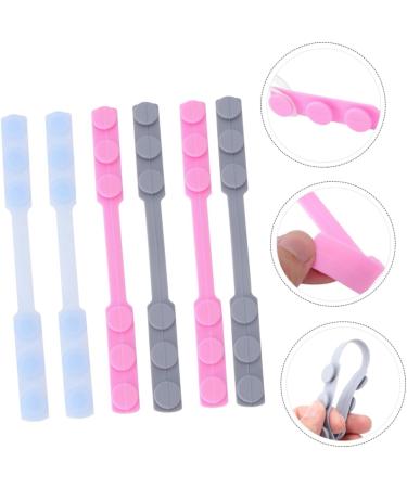 Gatuida Protective Mask Hooks - 6 Adjustable Silicone Earring Covers (15.8x1.5cm) for Comfort & Security - International Shipping Available - Buy Online on GoSupps.com