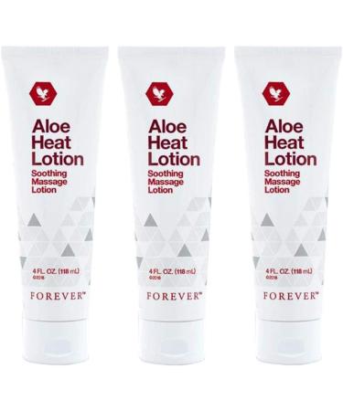 Forever Living Aloe Heat Lotion 3pc - Buy Online on GoSupps.com