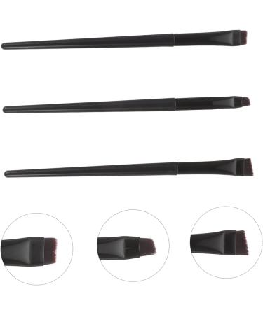 Gogogmee 3pcs Eyeliner Brush Eyebrow Brush Teen Girl Angled Eyeliner Flat Brush Makeup Brush - Buy Online on GoSupps.com