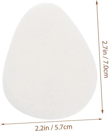 NOLITOY 100 Pairs Metatarsal Foot Pads for Women | Arch Insoles & Forefoot Half Size Shoe Pads for High Heels | Comfortable Adhesive Foot Care - Buy Online on GoSupps.com