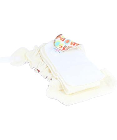 Petit Lulu Bamboo Fitted One Size Diaper | Feathers & Arrows Design | Hook & Loop | Reusable & Washable - Made in Europe - Buy Online on GoSupps.com