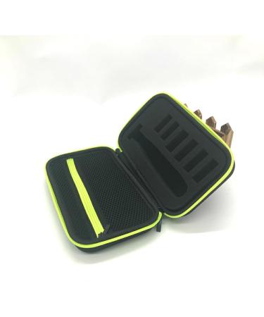Dijiusidy Hard Shell Razor Storage Bag - Shockproof Portable Organizer for Men | Lightweight Travel Case - Black - Buy Online on GoSupps.com