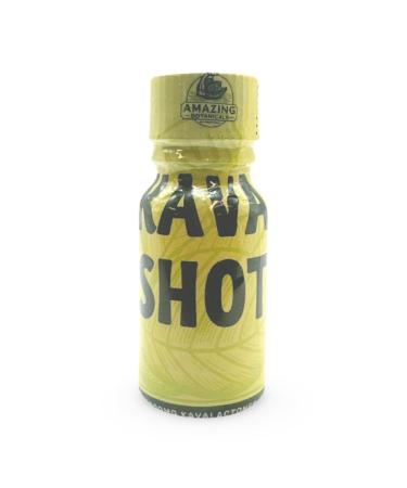 Amazing Botanicals KAVA Shot - 500mg Kavalactones - Original Flavor - Dietary Supplement - 10ml