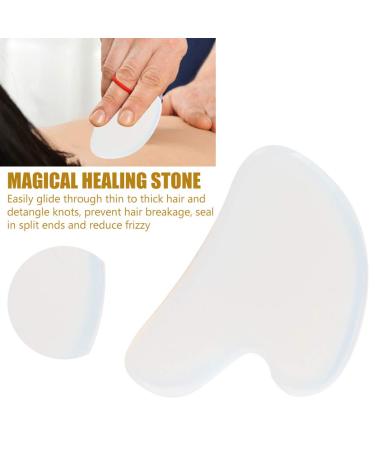 Opal Gua Sha Scraping Plate - Relieve Stress & Revitalize Your Body | Best Massage Tool for Health Care - Shop Internationally - Buy Online on GoSupps.com