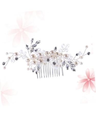 FRCOLOR 3 Pieces Hair Comb for the Bride Tiara Bridal Hair Comb Bridal Comb Crystal Headwear Accessories Banquet - Buy Online on GoSupps.com
