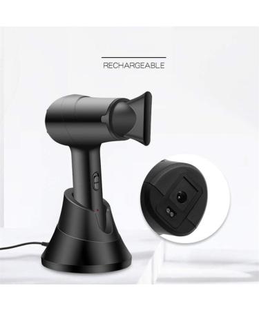 Wireless Hair Dryer Rechargeable Blow Dryer with Diffuser Portable Cordless Hair Dryer with Quick Charging Base for Home/School/Outdoor/Travel - Buy Online on GoSupps.com