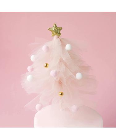 Personalised Cake Toppers Cake Decorations Cake Toppers Christmas Yarn Tree Snow Girl Princess Cake Decorations Children's Party Baking Decor Supplies (Color : Princess) (Color : Christmas Tree) (C Snowflake C - Buy Online on GoSupps.com