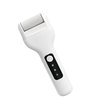 Electric Foot File | Rechargeable Skin-Friendly Foot Scrubber Dead Skin Remover - Automatic Powerful Heel Scraper for Cracked Heels Feet Hard Cracked Dry