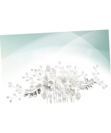FRCOLOR Women Hair Comb Tiara Women Hairpin Floral Headdress Comb Women's Korean Hair Comb Headpiece - Buy Online on GoSupps.com
