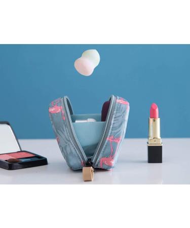 Buy Laahoem Flamingo Makeup Bag | Waterproof Portable Organizer for Women & Girls | Stylish Cultural Trip Essentials - Buy Online on GoSupps.com