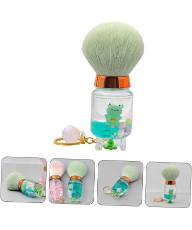 minkissy Nail Dust Brush Powder Brush for Loose Powder Small Makeup Brush Small Brush for Makeup Powder Makeup Brush Highlighter Brush Blush Brush Cosmetic Fiber Wool Miss Makeup Powder 9.00X3.50X3.50CM Green - Buy Online on GoSupps.com