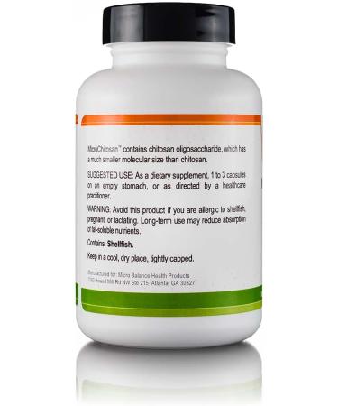 Micro Balance MicroChitosan - 60 Vegicaps - Supports Friendly Probiotics & Natural Cleansing - Buy Online on GoSupps.com