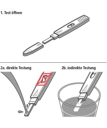 99% Accurate Home Pregnancy Test | Early Detection Urine Test - hCG Level 25 mlU/ml - Buy Online on GoSupps.com