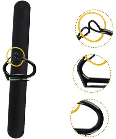 TOVINANNA 1 Set Braiding Auxiliary Wrist Strap Rubber Band Wristband Salon Slap Bands Hair Salon Supplies Barber Hair Tie Organizer Wristband for Hair Stylist Wristband for Hair Ties 23.50X3.00X0.20CM - Buy Online on GoSupps.com