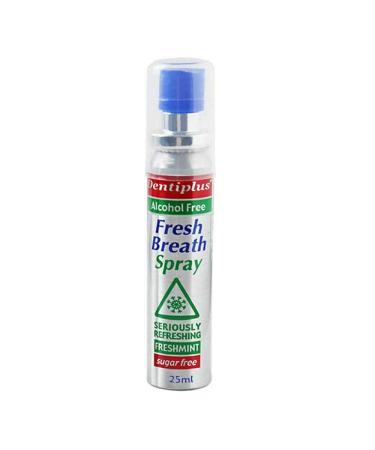 Dentiplus Fresh Breath Spray FRESHMINT 25ml - Sugar Free Alcohol Free (5)
