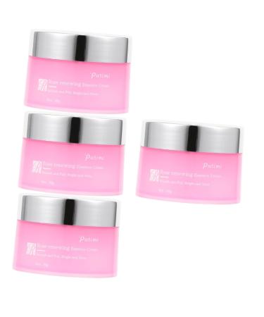 FRCOLOR 4 Pcs Rose Essence Cream Anti-aging Cream Moisturizing Cream Neck Cream Moisturizer Face Cream Anti Wrinkle Eye Essence Cream for Women Rose Face Cream Forehead Cream Multipurpose