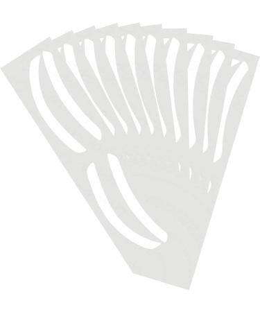  Whnbuij Stick-on Eyebrow Tattoos Mapping Stickers Eyebrow Shape Guide | 10 Pairs of Eyebrow Shaping Stencils Eyebrow Mapping Templates for Tinting - Buy Online on GoSupps.com