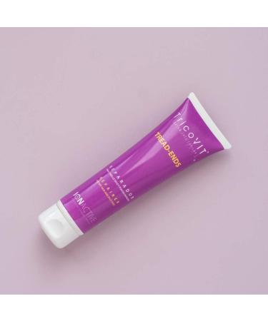  Tricovit TricoVIT Treat Ends - Repairing cream for dry hair repairs split ends moisturizes hair Ion technology cotton scent 100 ml - Buy Online on GoSupps.com