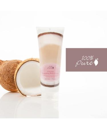 100% PURE Nourishing Body Cream Coconut Lotion Luxurious Dry Skin Hydration & Replenishment Natural Anti-Aging Moisturizer & Skincare for All Skin Types Women & Men - Vegan - 8 oz Coconut 8 Ounce (Pack of 1) - Buy Online on GoSupps.com