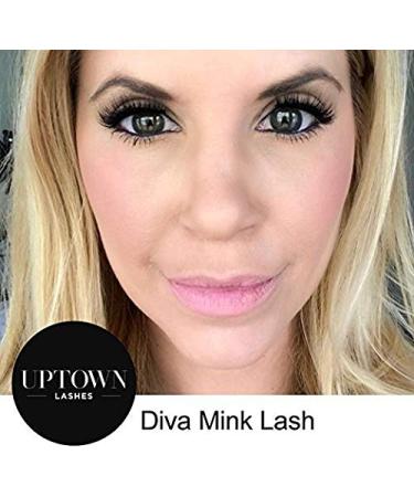 Faux Mink Magnetic Eyelashes - Diva Lash | 5 Magnet False Lashes with Magnetic Eyeliner | Shop Internationally - Buy Online on GoSupps.com