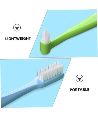 Buy Gleavi Double-Sided Travel Toothbrush Set - 4 Portable Manual Toothbrushes with Soft Bristles | Ideal Home Accessories for International Shipping - Buy Online on GoSupps.com