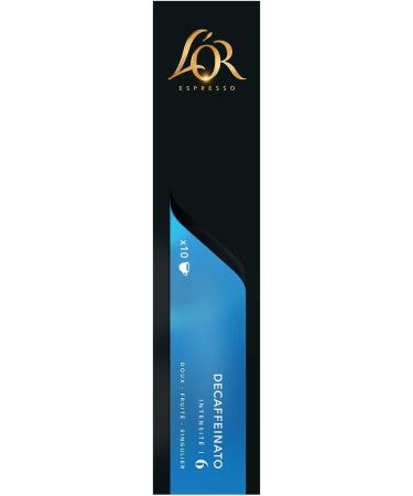  L'Or Espresso L'Or Espresso Decaffeinato Coffee Intensity 6 10 x 52 g - Buy Online on GoSupps.com