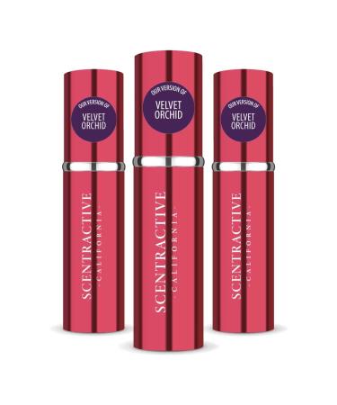 CA Perfume Impression of T. Ford Velvet Orchid For Women Replica Version Fragrance Dupes Concentrated Long Lasting Eau de Parfum Spray Refillable Atomizer Bottle 0.17 Fl Oz/5ml-X3 T. FORD VELVET ORCHID IMPRESSION 0.51 Fl Oz (Pack of 1)