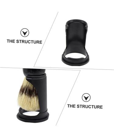 Cabilock 4-Piece Beard Brush Organizer Stand | Safety Razor & Brush Holder for Grooming - Perfect for Travel & Storage - Buy Online on GoSupps.com