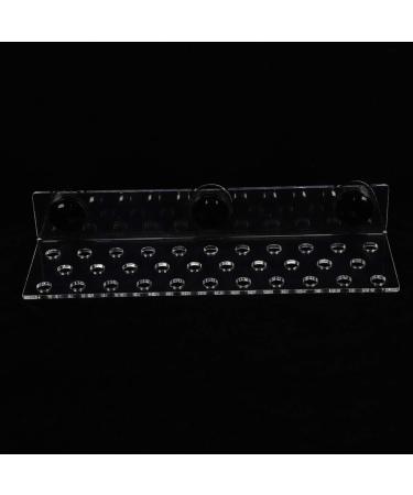Zerodis Aquarium Coral Rack Bracket - Acrylic Frag Rack with Strong Suction | 32 Hole Coral Holder for Aquariums - Top Aquarium Accessories - Buy Online on GoSupps.com