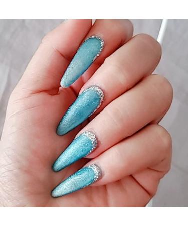 15ml Jelly Blue Gel Nail Polish Vernis Semi Permanent Nail Gel Manicure LED Gel UV Nail Art Gel - (Color: Blue CAT Eye Gel) - Buy Online on GoSupps.com