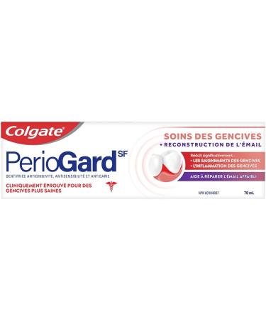 Colgate PerioGard SF Toothpaste Gum Care + Enamel Rebuild Fluoride Toothpaste 70mL - Buy Online on GoSupps.com