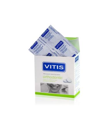 Vitis Orthodontic Effervescent Retainer Cleaning Tablets Pack of 32