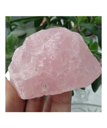 for 1pcs 50g Natural Rough Rose Quartz Crystals Component (Color : 50g-80g)
