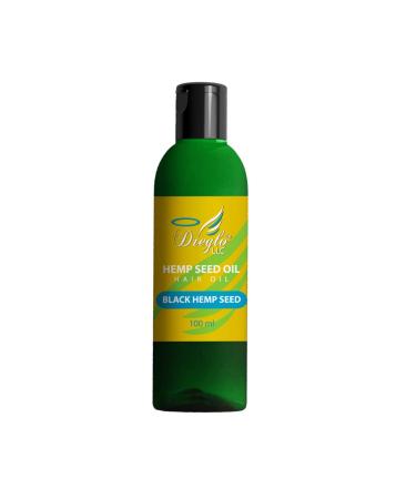 DREGLO 100% Organic Growing 8 Oz Hair Oil | Hemp Seed Oil  Neem Oil  Jamaican Black Castor Oil  Vitamin E  Ginger Oil | Natural  Curly  Dreadlocks  Straight  Kinky and Processed| Alopecia  Balding|