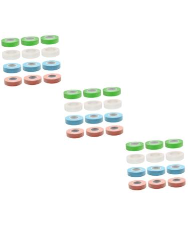 minkissy 36 Rolls Lash Tape False Eyelash Tape Adhesive Fabric Tape Breathable Eyelash Tape DIY Lash Grafting Tape Lash Extension Auxiliary Tool Extend Eyes Non-woven Fabric