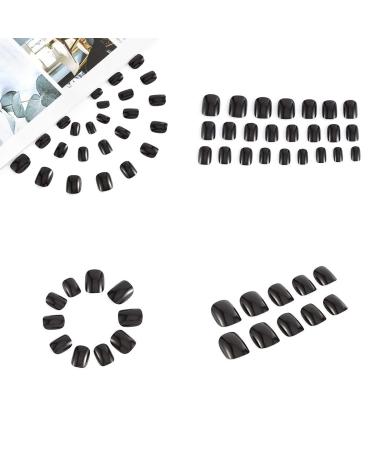 Buy Bohend Pure Short Glossy Acrylic Fake Nails - Daily Use & Party Nail Tips for Women & Girls (Coffee Color) - Buy Online on GoSupps.com