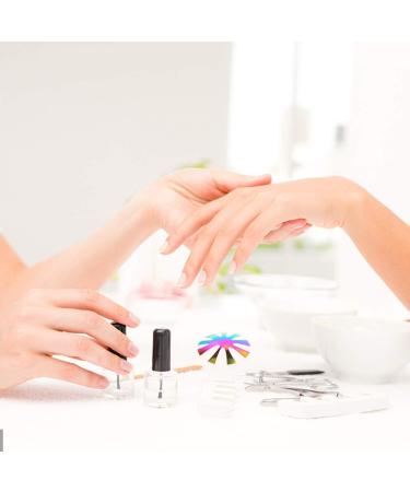 Easy French Smile Cut Line Edge Nail Cutter Acrylic Easy French Smile Cut V Line Tips Manicure Edge Trimmer Almond Shape Pro 9 Size Nail Art Template Tool (3Pcs - Colorful) - Buy Online on GoSupps.com