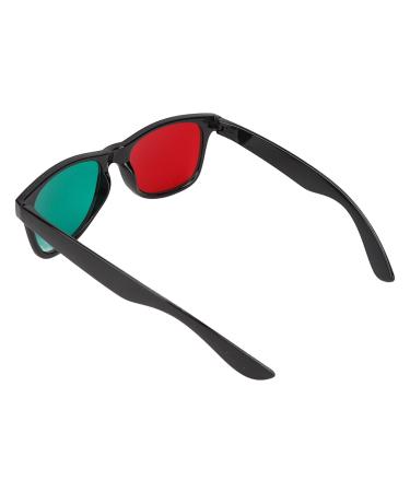 Red-green glasses portable visual training glasses Color-blind correction glasses correction red-green-eye training device Color training glasses for amblyopia exotropy