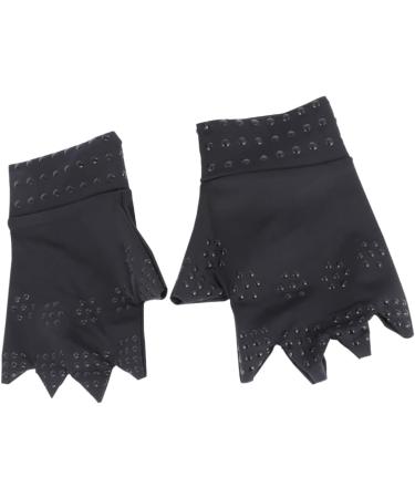 3 Pairs Half-Finger Magnetic Therapy Gloves | Protective Anti-Gloves for Maximum Comfort - Buy Online on GoSupps.com