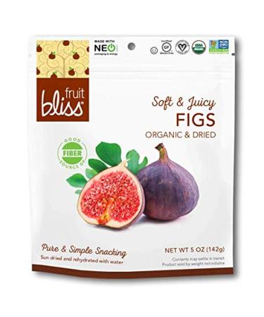 Organic Turkish Figs Dried Fruit Snacks 6 Pack 5oz