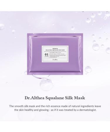 Dr. Althea Premium Mask Set - Squalane Water Glow Silk Conditioning Charcoal Deep Hydration & Pore Care (5pcs) - International Shipping Available - Buy Online on GoSupps.com