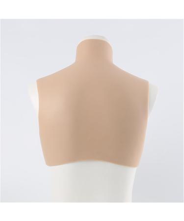 Knobco High Collar Silicone Breast Forms - Realistic Enhancers for Mastectomy Cosplay Halloween & Weddings - Yellow Skin Size H - Buy Online on GoSupps.com