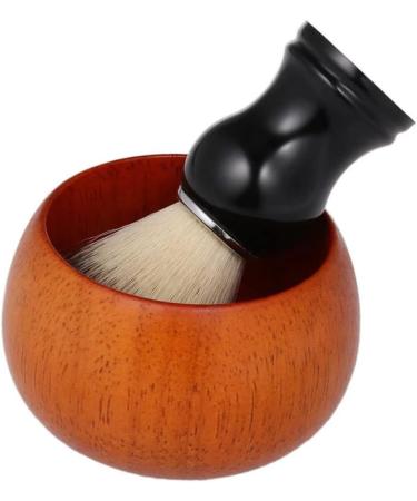 Frcolor Razor Foam Shell - Travel Shaving Soap Bowl | Bamboo Wood Shaving Brushes & Cream Cup for Men - Buy Online on GoSupps.com