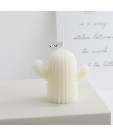 Small Cactus Candle - Scented Wax Aromatherapy for Home & Office | Perfect Succulent Decoration for Weddings & Parties - Buy Online on GoSupps.com