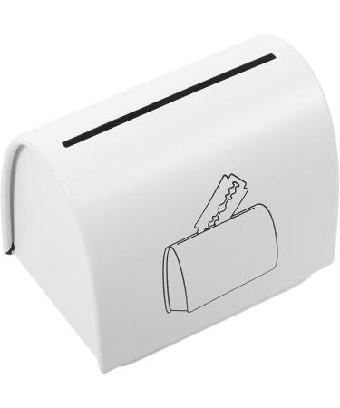 FRCOLOR Metal Razor Blade Disposal Case - Safe & Secure Blade Disposal Container for International Shipping - Buy Online on GoSupps.com