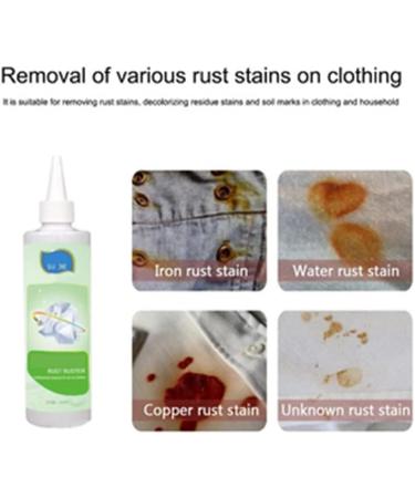fencyatt Homezo Fabric Rust Remover 2023 New 250ml Fabric Rust Stain Remover Quick And Easy Dirt Spot Removal for Laundry for Various Clothes (3PCS) - Buy Online on GoSupps.com
