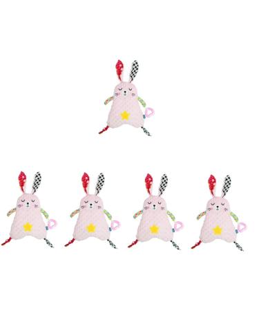 Ibasenice 5st Sleeping Comfort Towel Jungs Toy toy for toddlers Gifts for young toys newborn soothing towel baby hat.