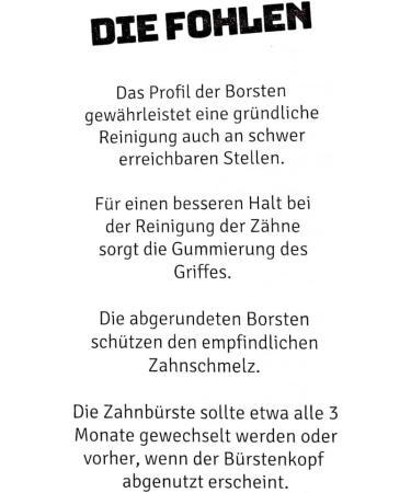 Borussia M nchengladbach Toothbrush 2 Series Pack | Official Fan Merchandise | Modern Design Medium-Soft Bristles Ergonomic Handle - Buy Online on GoSupps.com