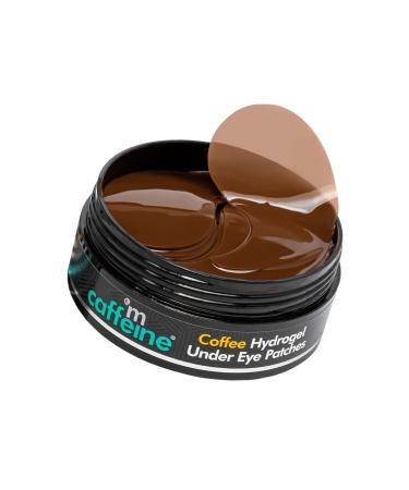 Mcaffeine Coffee Hydrogel Under Eye Patches For Dark Circles & Puffiness Reduction | Caffeine & Hyaluronic Acid | Cooling Eye Patches With Moisture-Lock Technique For 2X Hydration - 30 Pairs | 90G